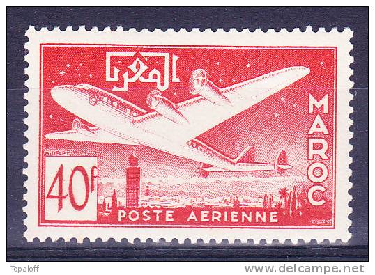 Maroc N°86 Neuf Charniere - Aéreo