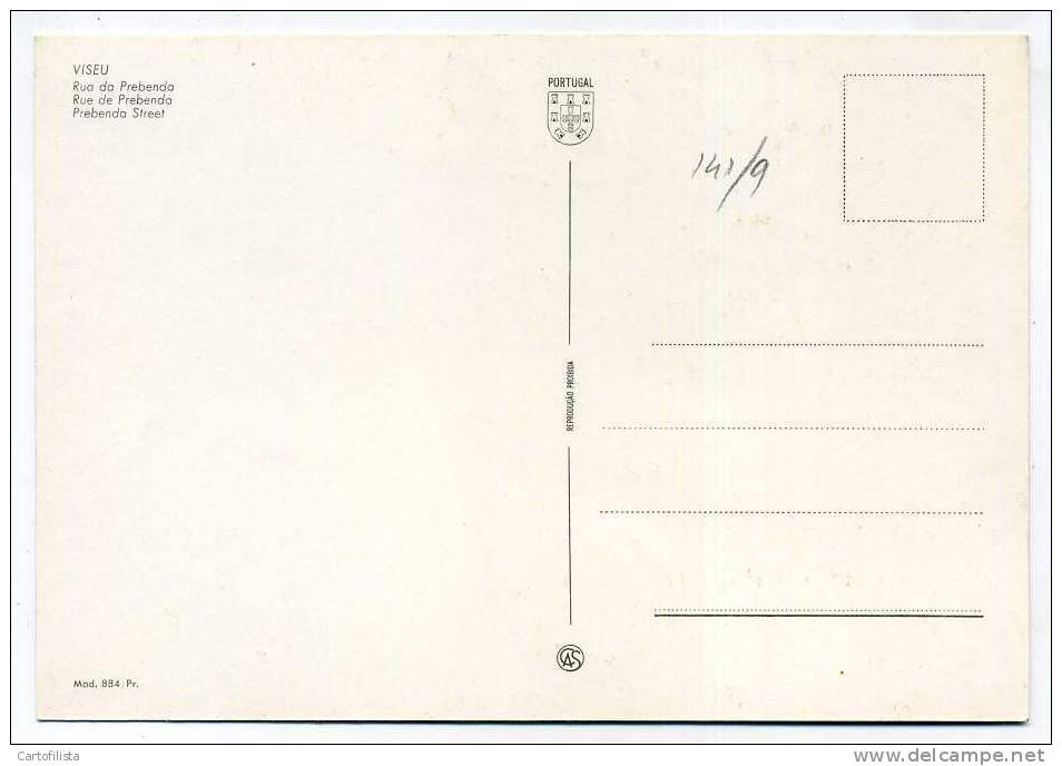 VISEU - Rua Da Prebenda - Car, Voiture, Automobile - Viseu