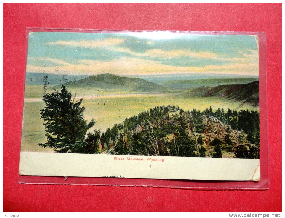 Sheep Mountain Wyoming 1908 Cancel-----      -----    Ref 594 - Andere & Zonder Classificatie