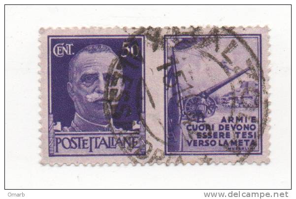 Fra265 Propaganda Guerra, Guerre, War, Re, Roi, King, Vittorio Emanuele III, N.10, 1942, Armi, Weapons, Armes - Oorlogspropaganda