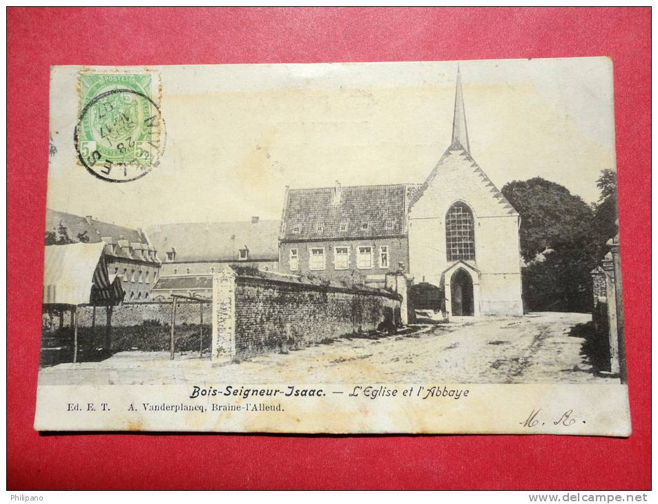 Belgium > Walloon Brabant  Biis Seigneur Isaac  1907 Cancel No Stamp   Ref 594 - Altri & Non Classificati