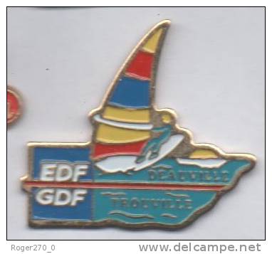 EDF GDF , Deauville Trouville , Planche à Voile - EDF GDF