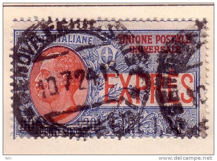 Regno D'Italia - 1921 Espresso Sass. 5 Ø - Poste Exprèsse