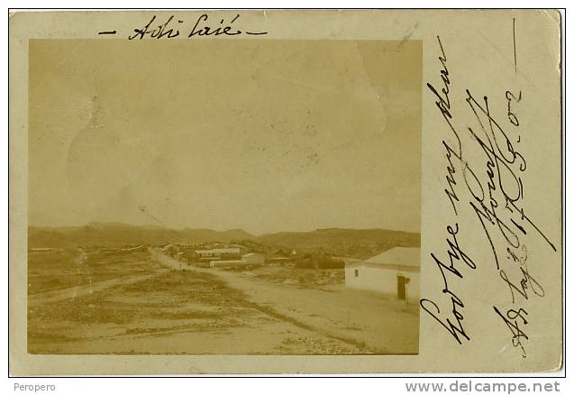 Eritrea  ADI CAIE  Real Photo  1902.   Old Postcard - Eritrea