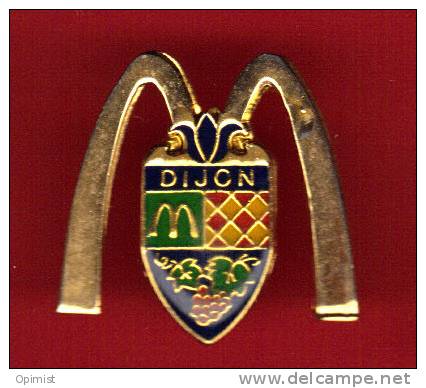 22894-pin's Mc'donalds.dijon.signé Saint Clair Creation. - McDonald's