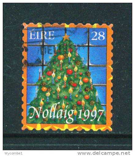 IRELAND  -  1997  Christmas  28c Self Adhesive  FU (stock Scan) - Used Stamps