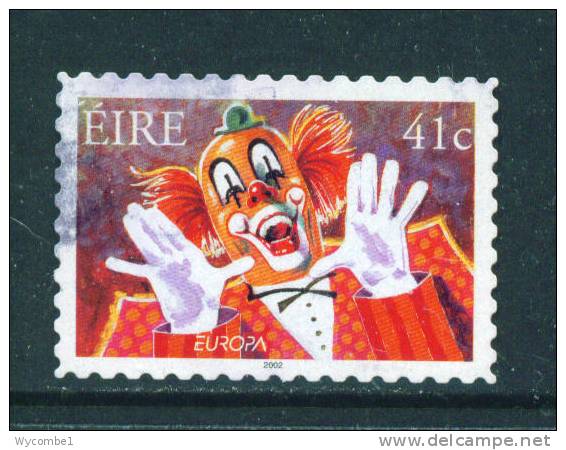 IRELAND  -  2002  Europa  41c  Self Adhesive  FU (stock Scan) - Used Stamps