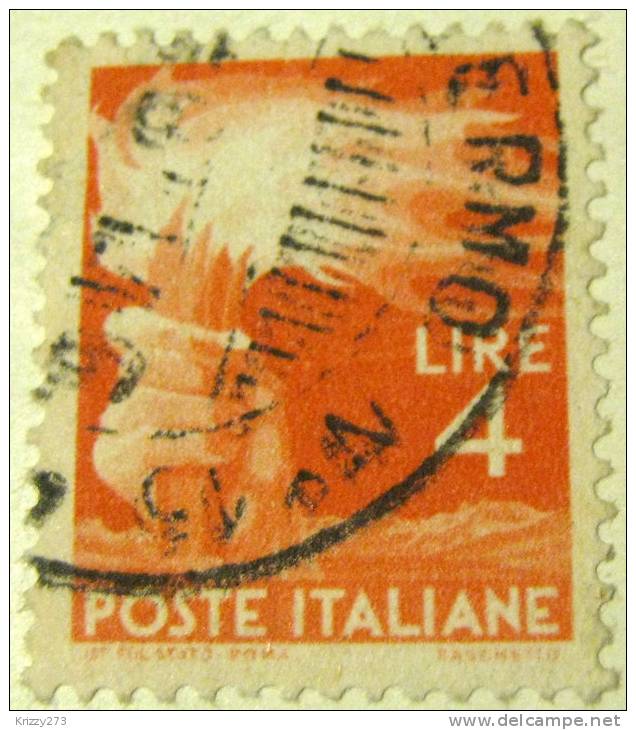 Italy 1945 Flaming Torch 4l - Used - Gebraucht