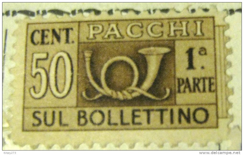 Italy 1946 Parcel Post 50c - Mint - Postpaketten