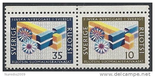 1967 SVEZIA COMUNITA' FINLANDESE IN SVEZIA MNH ** - SV049 - Neufs