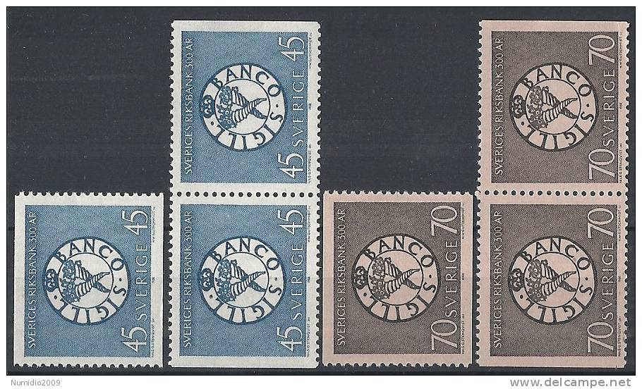 1968 SVEZIA BANCA REALE DI SVEZIA MNH ** - SV063 - Neufs