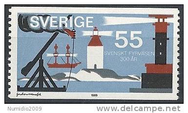 1969 SVEZIA FARI SVEDESI 55 ORE MNH ** - SV063 - Neufs