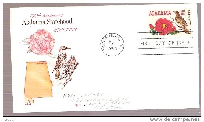 FDC Alabama - 1961-1970