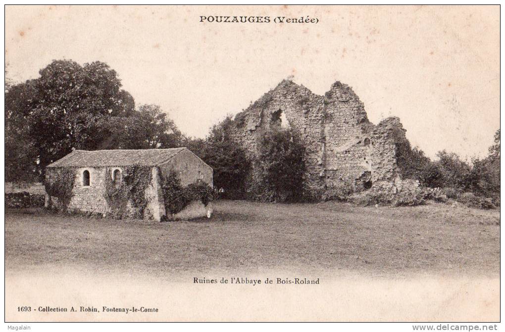 Pouzauges : Ruines De L'abbaye De Bois-Roland - Pouzauges