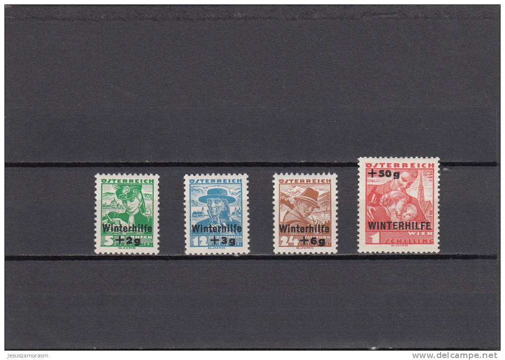 Austria Nº 467 Al 470 - Unused Stamps