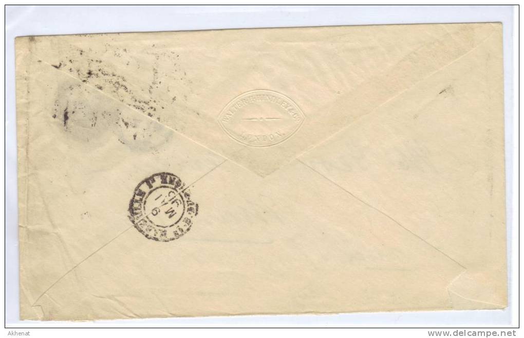 ENG92 - U.K. , Vittoria Intero Per La Francia Da London 7 My 1896 - Briefe U. Dokumente