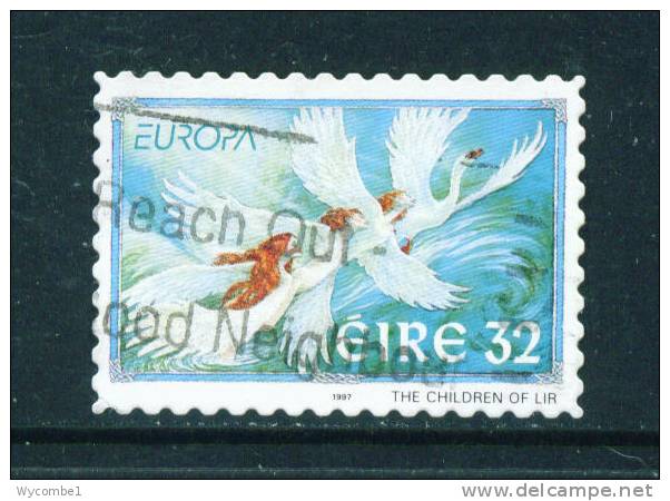 IRELAND  -  1997  Europa  Self Adhesive  32p  FU  (stock Scan) - Used Stamps