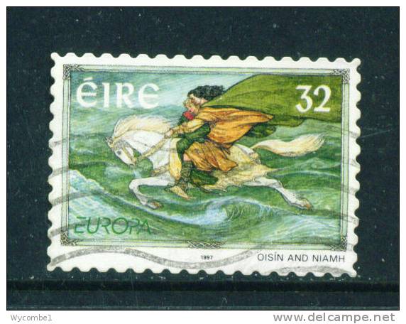 IRELAND  -  1997  Europa  Self Adhesive  32p  FU  (stock Scan) - Usados