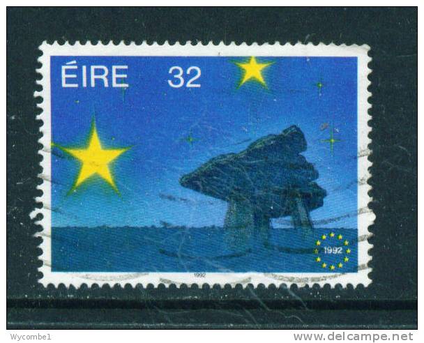 IRELAND  -  1992  Single European Market  32p  FU  (stock Scan) - Oblitérés