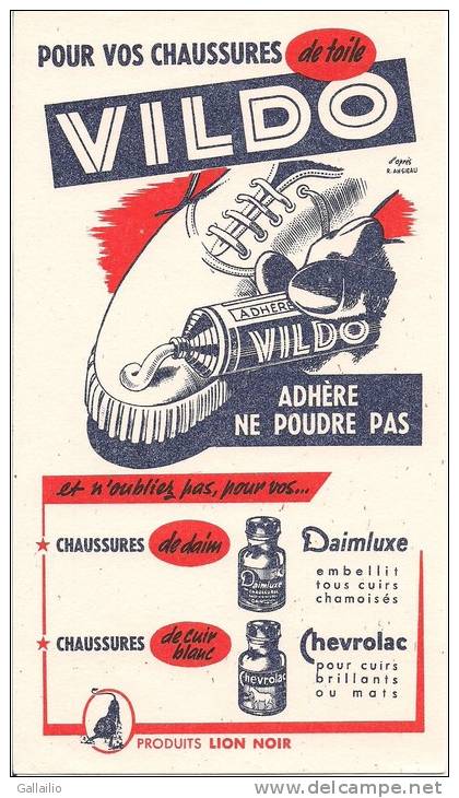 VIDO POUR VOS CHAUSSURES DE TOILE DAIMLUXE CHEVROLAC SIGNE R.ANSIEAU - Zapatos