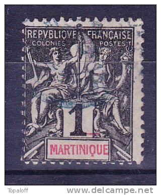 Martinique N°31 Oblitéré Cachet Bleu - Gebraucht