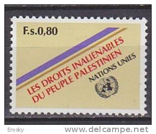 H0585 - ONU UNO GENEVE N°96 ** DROITS EN PALESTINE - Ongebruikt