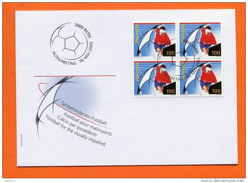 Suisse, Switzerland, Schweiz,Svizzera ,  FDC 2005, Fussball, , Football - FDC