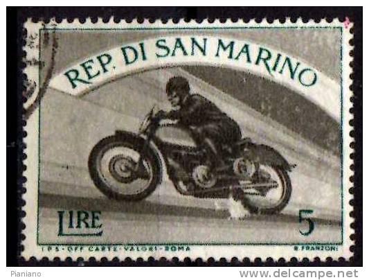 PIA - SAN  MARINO  - 1954-55 : Propaganda Sportiva  -  (SAS  413) - Usados