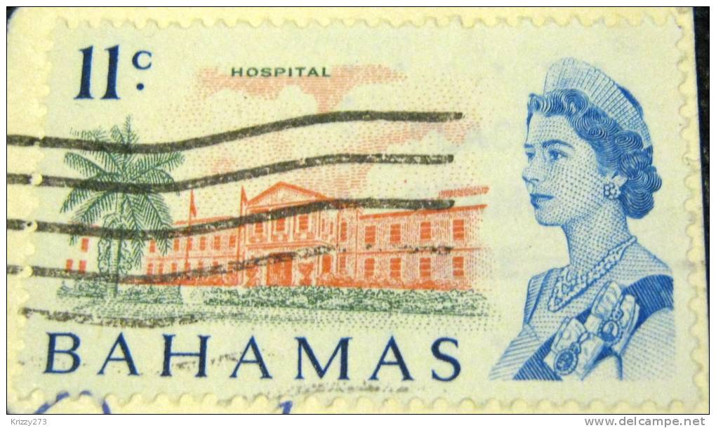 Bahamas 1967 Hospital 11c - Used - 1963-1973 Interne Autonomie