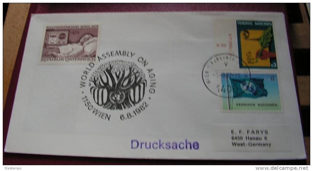 =UNO WIEN BRIEF1982 - Storia Postale