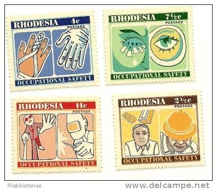 1975 - Rhodesia 260/63 Sicurezza Sul Lavoro, - Rhodesien (1964-1980)