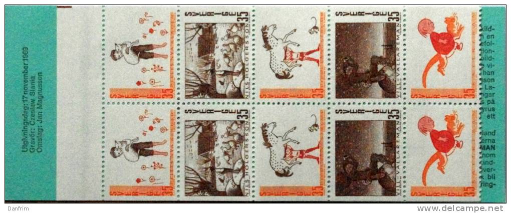 Sweden  1969 CZ. Slania  Markenheftchen MH 23  MiNr. 657-661  ( Lot  Ks 167 ) - 1951-80