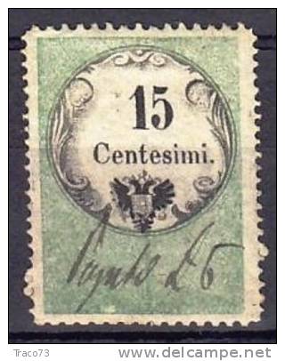 PERIODO LOMBARDO VENETO / MARCA DA BOLLO  - 15 Centesimi - Revenue Stamps