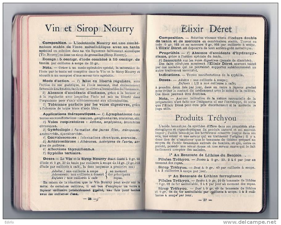 - Agenda medical de poche de 1916 -quelques pages écrites - interressant pour pub et conseils médicaux d'époque Medecine