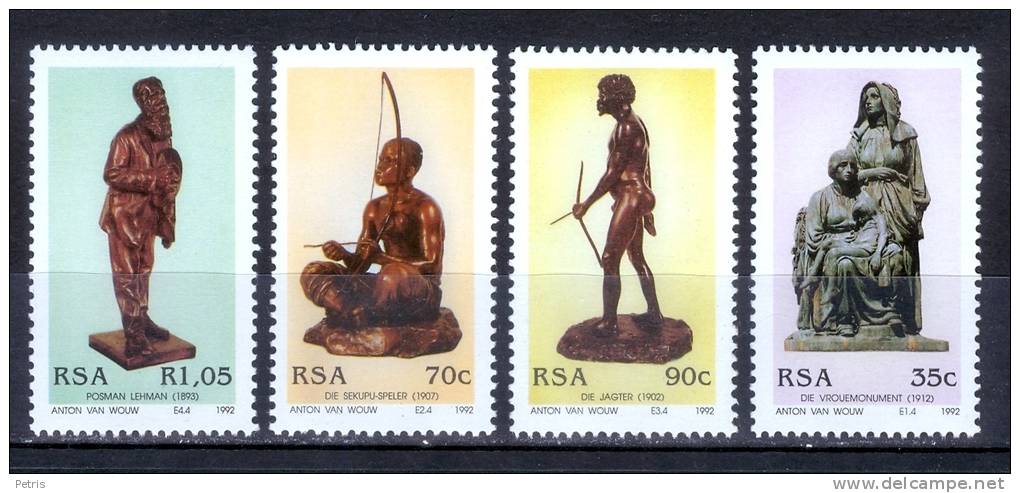 South Africa 1992 Sculptures By Anton Van Wouw MNH** - Lot.  844 - Nuovi