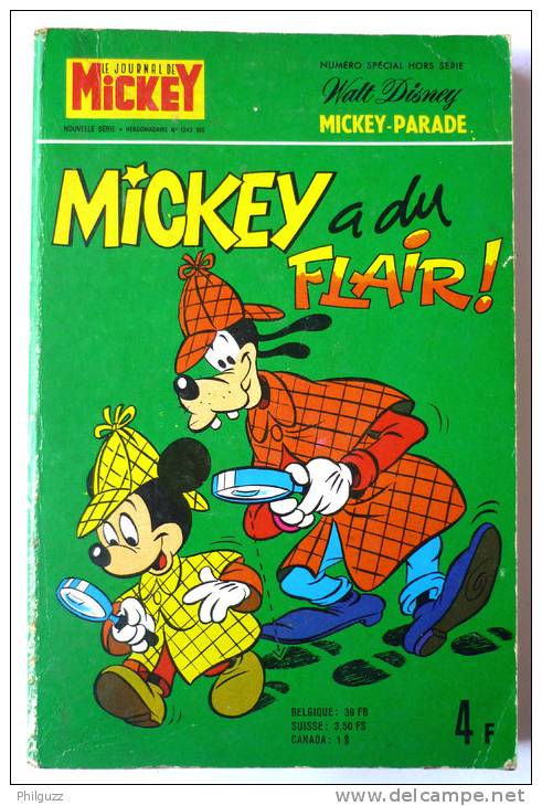 PETIT FORMAT MICKEY PARADE 1243 BIS (2) - Mickey Parade