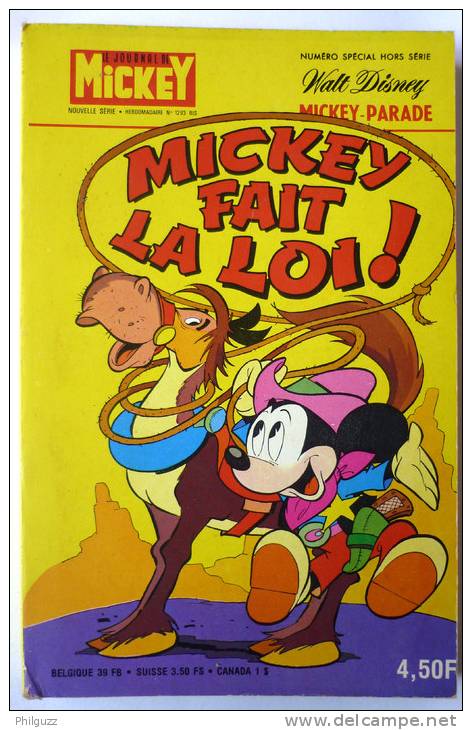 PETIT FORMAT MICKEY PARADE 1293 BIS (2) - Mickey Parade