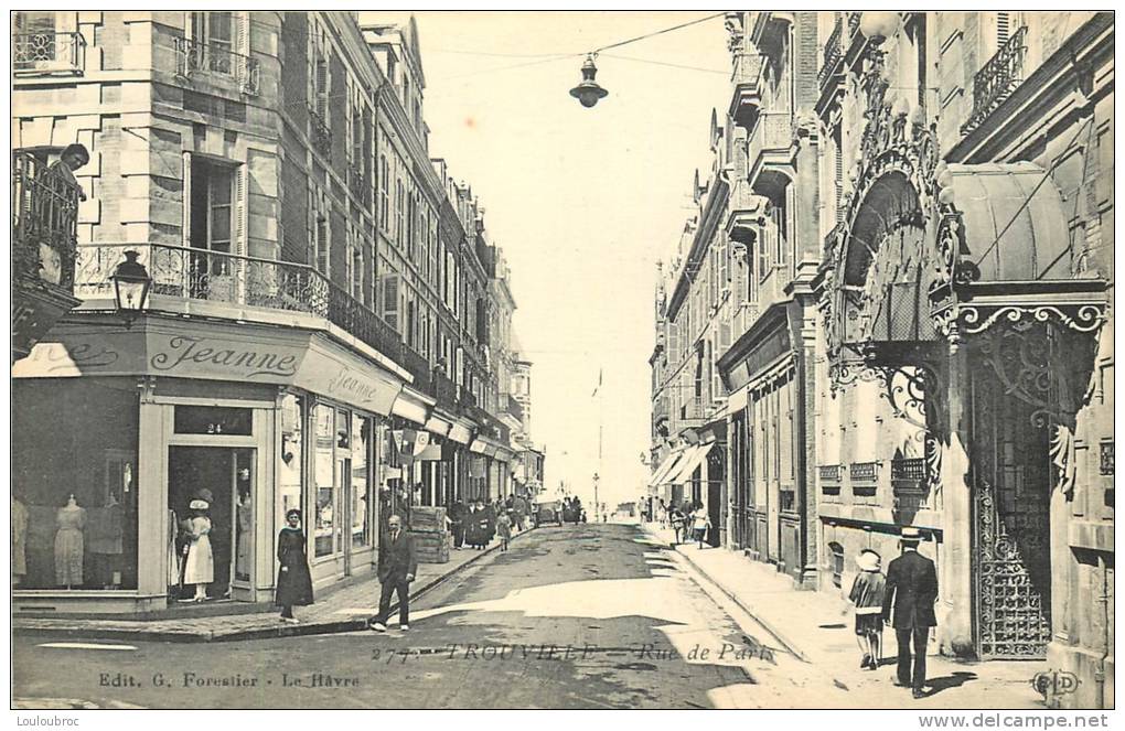 14  TROUVILLE  RUE DE PARIS - Trouville