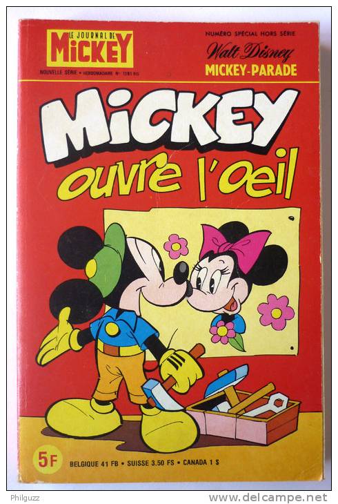 PETIT FORMAT MICKEY PARADE 1381 BIS - Mickey Parade