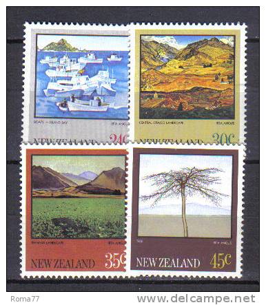 ZEL257 - NUOVA ZELANDA 1983 ,  Yvert Serie 840/843  *** - Unused Stamps