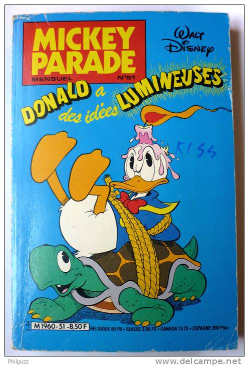 PETIT FORMAT MICKEY PARADE 2ème Série  051 - Mickey Parade