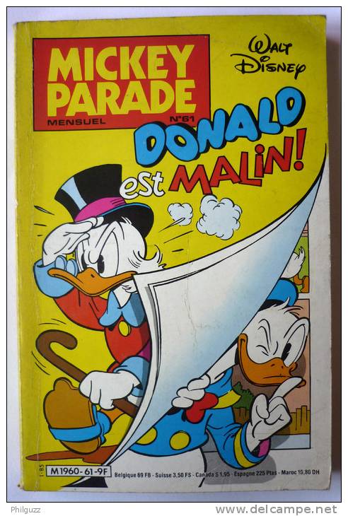 PETIT FORMAT MICKEY PARADE 2ème Série  061 - Mickey Parade