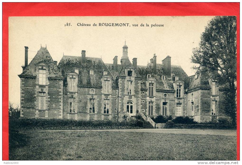 ROUGEMONT LE CHATEAU VUE DE LA PELOUSE CARTE EN BON ETAT - Rougemont-le-Château