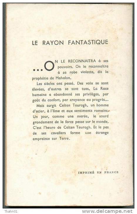 LE RAYON FANTASTIQUE  N° 78 " CELTEN TAUROGH "  LIEUTENANT-KIJE  DE 1961 - Le Rayon Fantastique