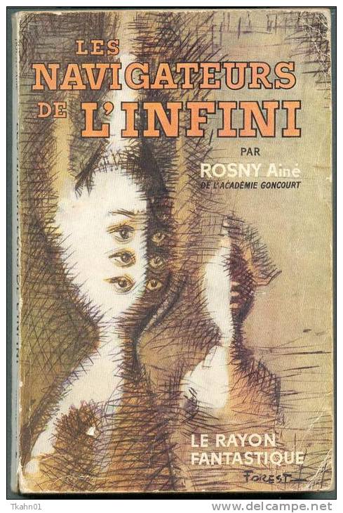 LE RAYON FANTASTIQUE  N° 69 " LES NAVIGATEURS DE L´INFINI "  ROSNY-AINE  DE 1960 - Le Rayon Fantastique