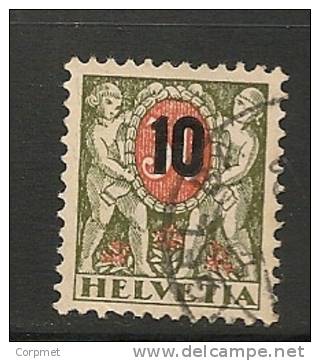 SWITZERLAND - TIMBRES TAXE  - 1937  Yvert # 64  - USED - Portomarken