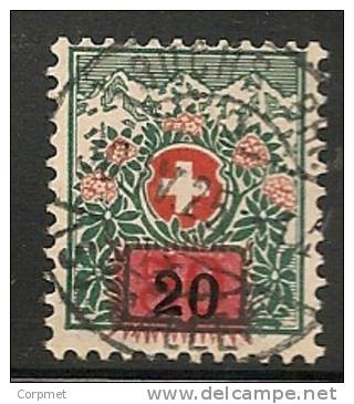 SWITZERLAND - TIMBRES TAXE  - 1924  Yvert # 54  - USED - Impuesto