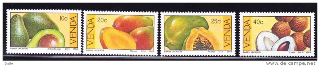 Venda - 1983 - Subtropical Fruit - Full Set - Venda