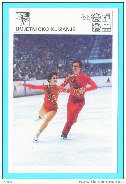 Svijet Sporta Cards - Figure Skating    102 - Patinage Artistique