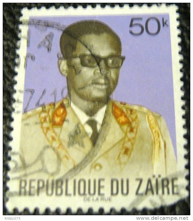 Zaire 1972 Mobutu 50k - Used - Gebruikt